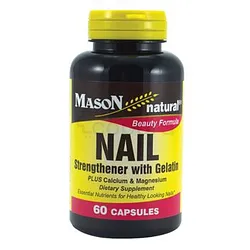 MASON NATURAL NAIL STRENGTHENER BOITE DE 60 CAPSULES