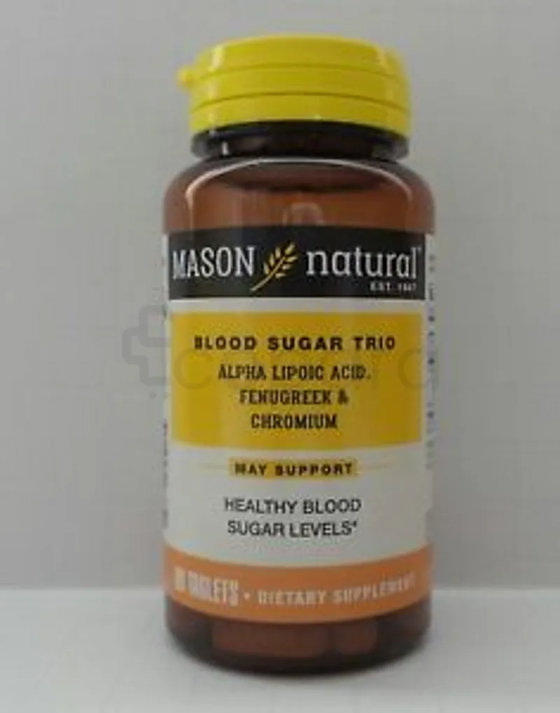 MASON NATURAL BLOOD SUGAR TRIO CAPLETS BOITE DE 60 COMPRIMES