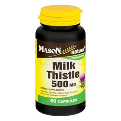 MASON NATURAL MILK THISTLE 500MG BOITE DE 60 CAPSULES