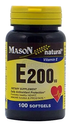 MASON NATURAL VITAMIN E 200IU BOITE DE 100 SOFTGELS