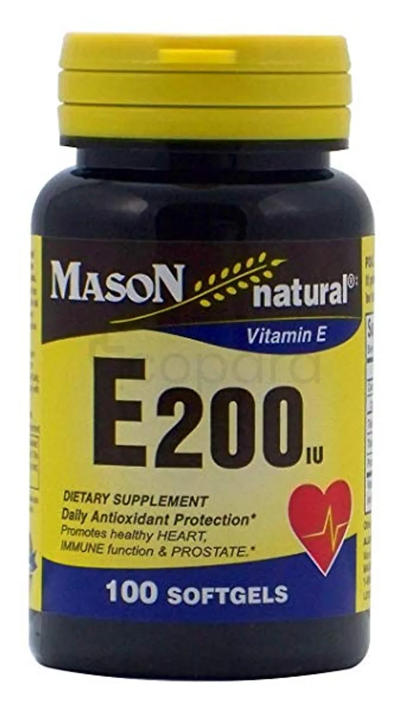 MASON NATURAL VITAMIN E 200IU BOITE DE 100 SOFTGELS