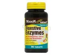 MASON NATURAL DIGESTIVE ENZYMES BOITE DE 90 COMPRIMES
