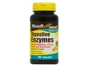 MASON NATURAL DIGESTIVE ENZYMES BOITE DE 90 COMPRIMES