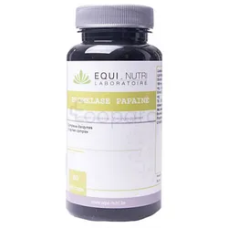 EQUI-NUTRI BROMELASE PAPAINE NUMERO 46 BOITE DE 60 GELULES