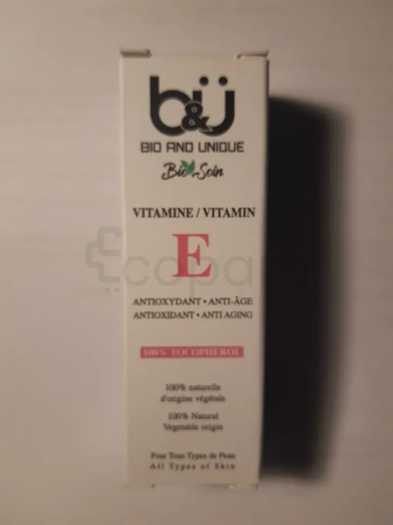 B&U BIO AND UNIQUE BIO SOIN VITAMINE E GOUTTES BUVABLES 15ML