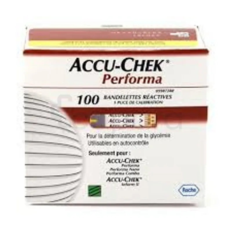 ACCU-CHEK PERFORMA BANDELETTES BOITE DE 100