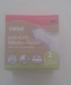 FARLIN ANTI-COLIQUE SILICONE NIPPLE STEP 2 +3MOIS