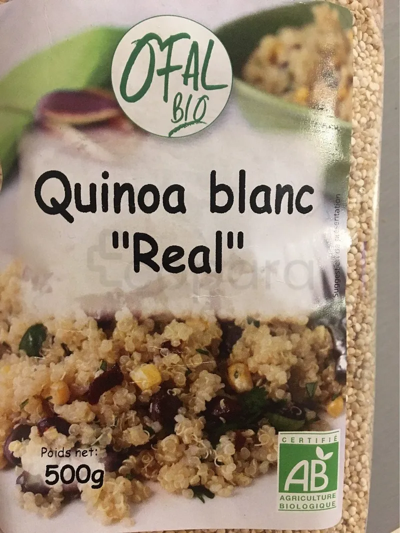 OFAL QUINOA BLANC REAL BLANCHE 500G