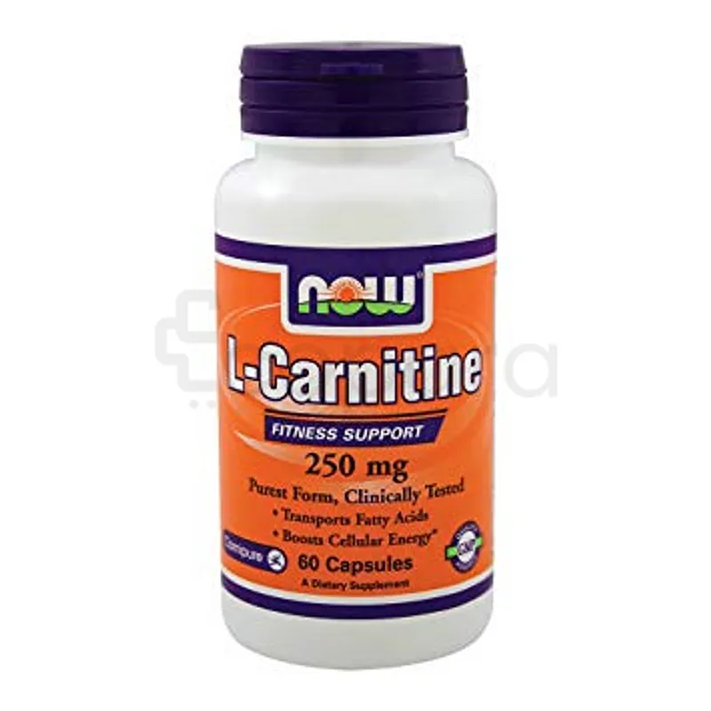 NOW L-CARNITINE 250MG BOITE DE 60 CAPSULES