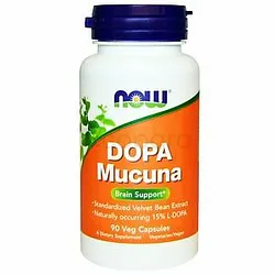 NOW DOPA MUCUNA BOITE DE 90 CAPSULES