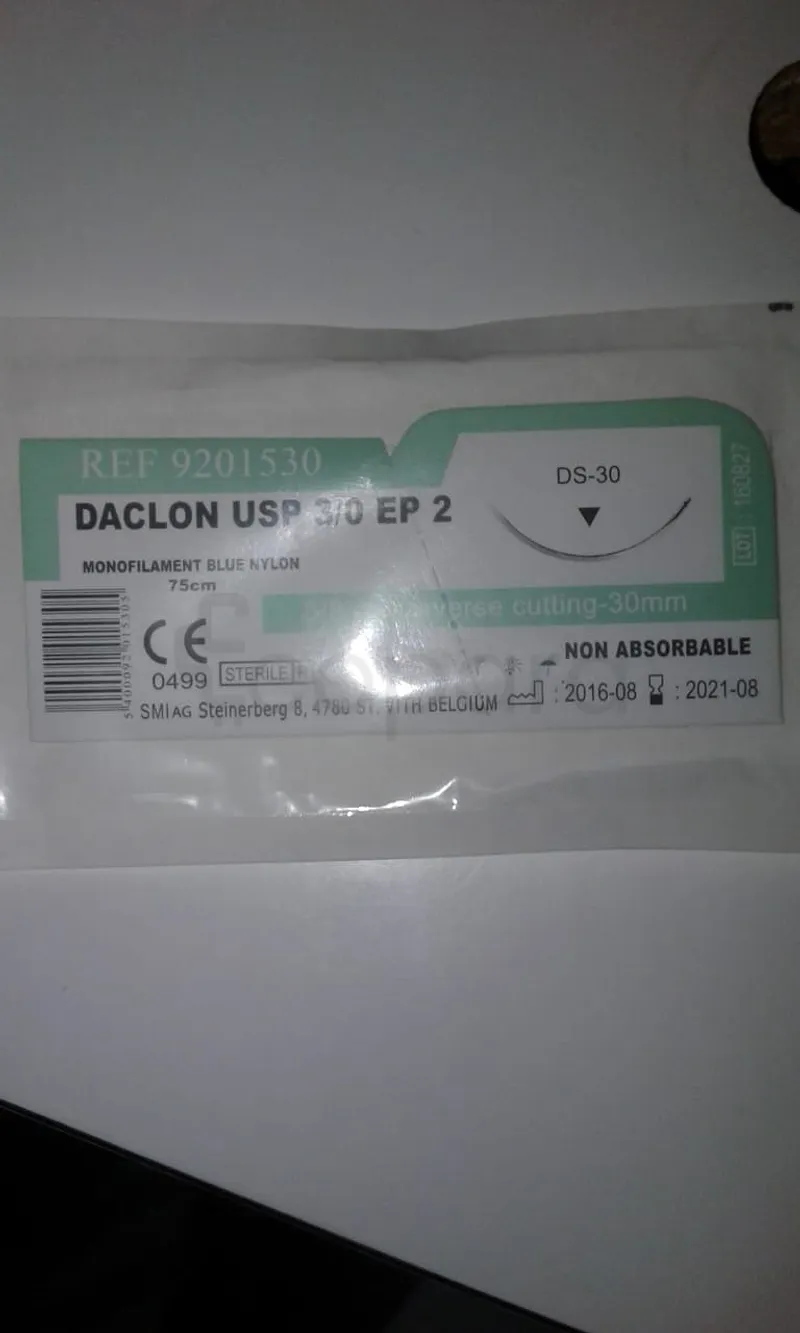 DACLON USP 3/0 EP2 NYLON REFERENCE 9201530