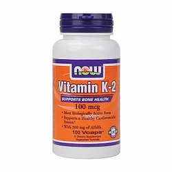 NOW VITAMIN K-2 100MCG BOITE DE 100 CAPSULES
