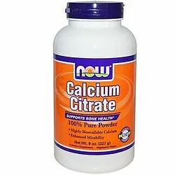 NOW CALCIUM CITRATE PURE POWDER 227G