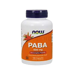 NOW PABA 500MG BOITE DE 100 CAPSULES