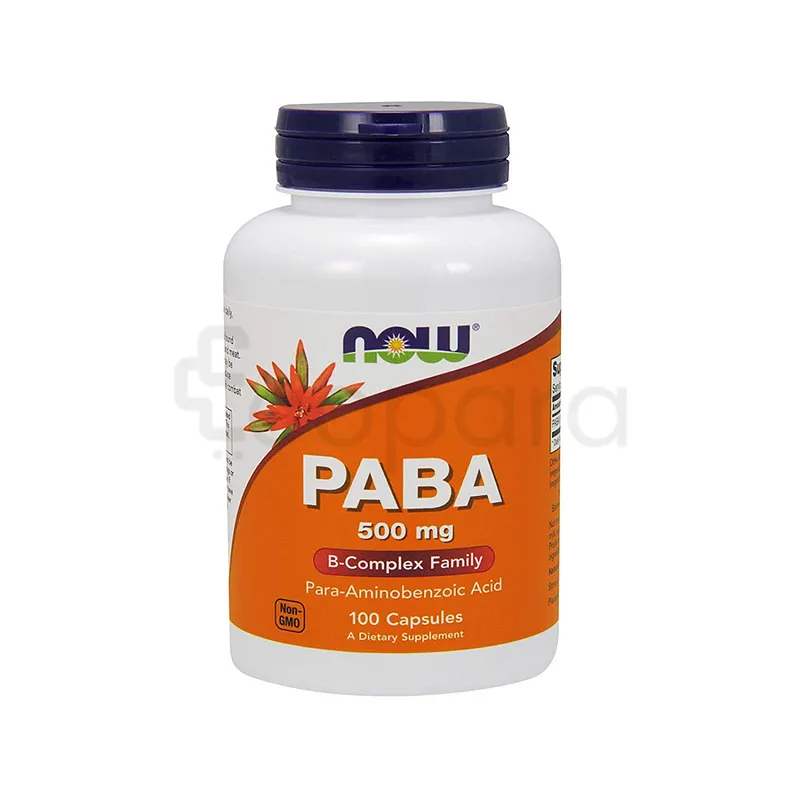 NOW PABA 500MG BOITE DE 100 CAPSULES