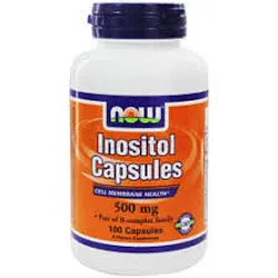 NOW INOSITOL 500MG BOITE DE 100 CAPSULES