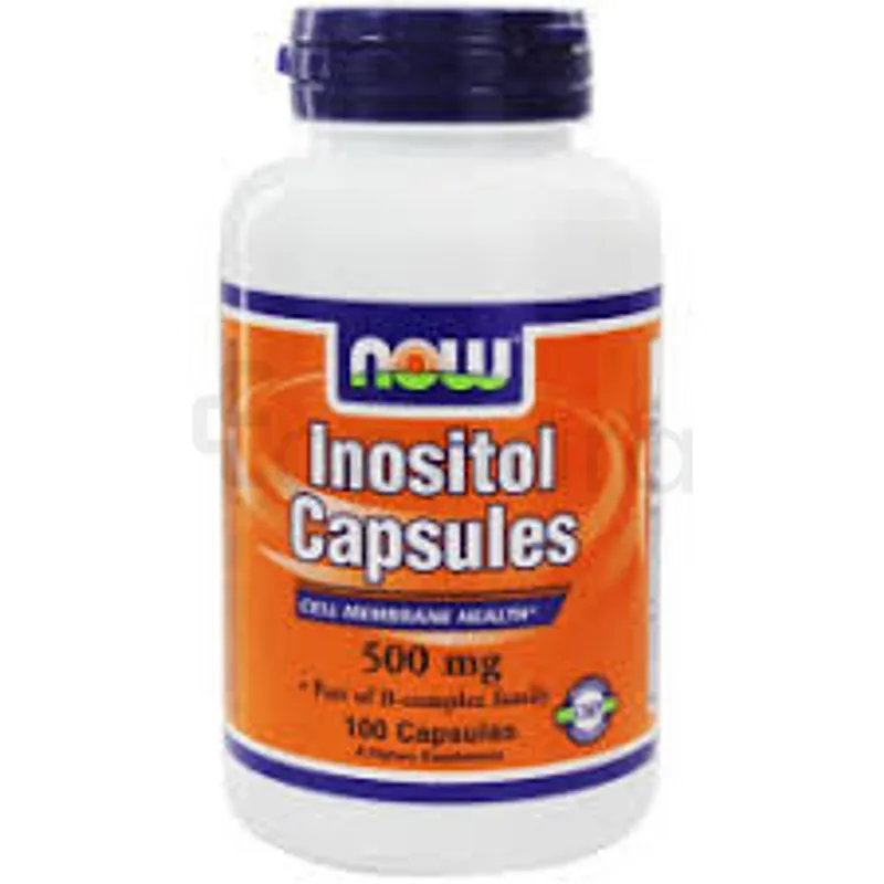 NOW INOSITOL 500MG BOITE DE 100 CAPSULES