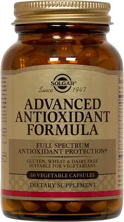 SOLGAR ADVANCED ANTIOXIDANT FORMULA BOITE DE 120 CAPSULES