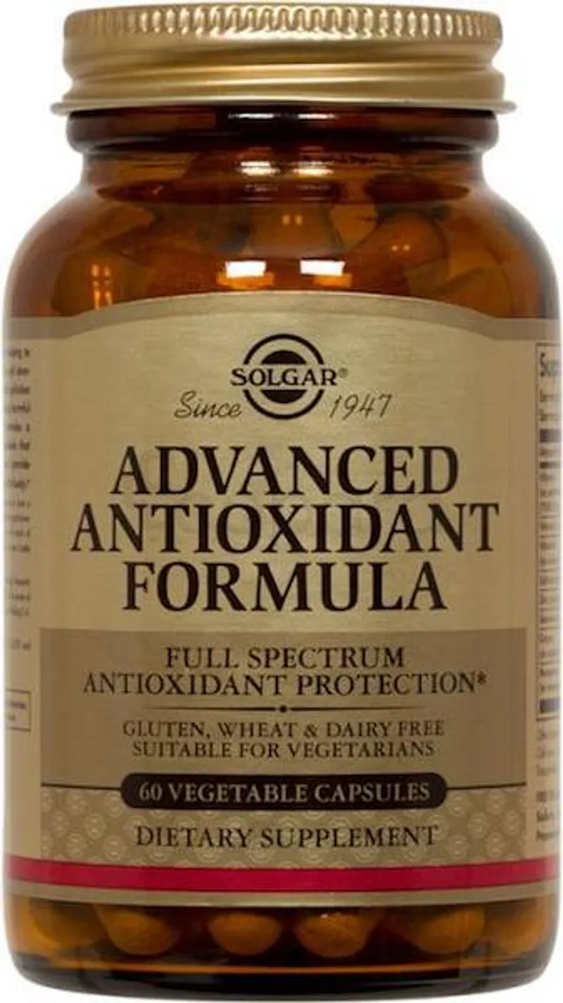 SOLGAR ADVANCED ANTIOXIDANT FORMULA BOITE DE 120 CAPSULES