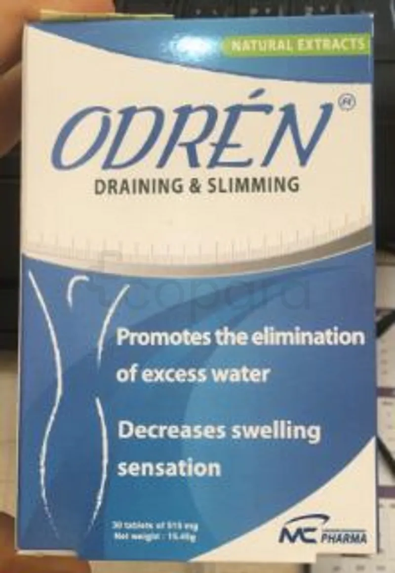 ODREN DRAINING & SLIMMING BOITE DE 30 COMPRIMES