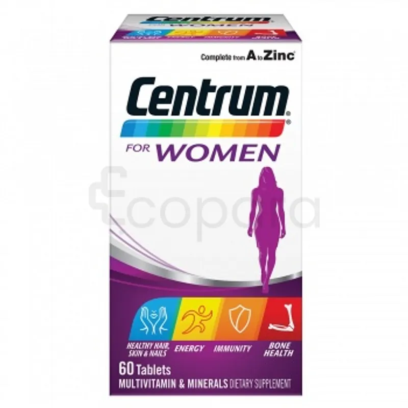 CENTRUM FOR WOMEN MULTIVITAMINES BOITE DE 60 COMPRIMES