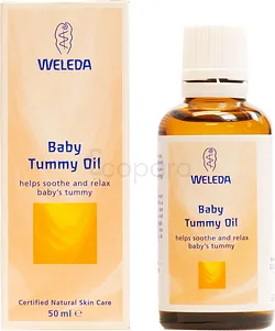 WELEDA BABY TUMMY OIL HUILE POUR LE VENTRE DE BEBE 50ML