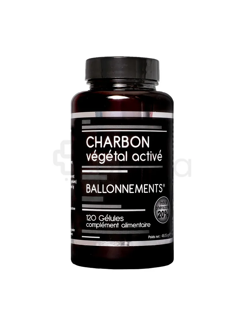 NUTRIVIE CHARBON VEGETAL ACTIVE BOITE DE 120 GELULES