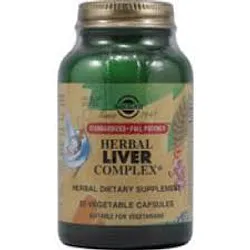 SOLGAR HERBAL LIVER COMPLEX BOITE DE 50 CAPSULES