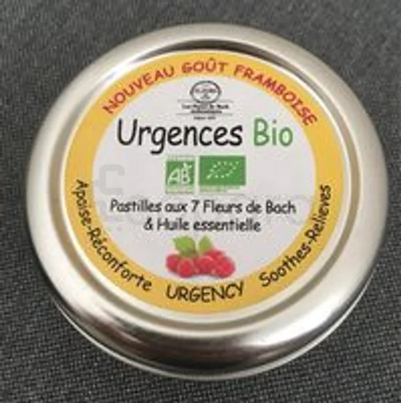 ELIXIRS ET CO ELIXIR URGENCES BIO PASTILLES AU 7 FLEURS DE BACH ET HUILE ESSENTIELLE 45G
