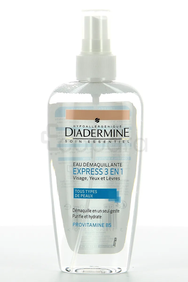 DIADERMINE SOIN ESSENTIEL EAU DEMAQUILLANTE EXPRESS 3 EN 1 200ML