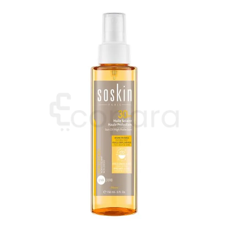 SOSKIN HUILE SOLAIRE HAUTE PROTECTION SPF30 150ML