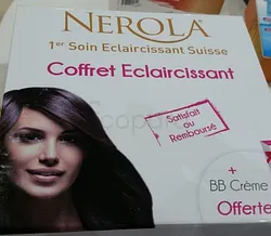 NEROLA COFFRET ÉCLAIRCISSANT LAIT ECLAIRCISSANT 300ML + CREME VISAGE 75ML + SAVON EXFOLIANT + BB CREME OFFERTE