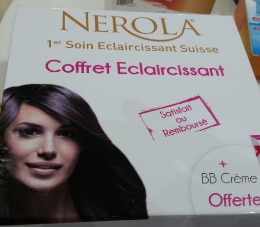 NEROLA COFFRET ÉCLAIRCISSANT LAIT ECLAIRCISSANT 300ML + CREME VISAGE 75ML + SAVON EXFOLIANT + BB CREME OFFERTE