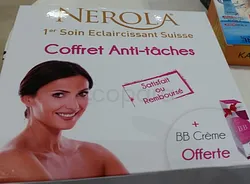 NEROLA COFFRET ANTI-TACHE SAVON EXFOLIANT + SOIN ANTI-TACHE MAINS 75ML + SOIN ANTI-TACHE LIGHTENING 30ML + BB CREME OFFERTE
