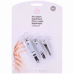 LIFETIME NAILCLIPPER PINCE A ONGLES BOITE DE 3