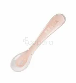 BEABA CUILLERE 2EME AGE SILICONE PINK REFERENCE 913425