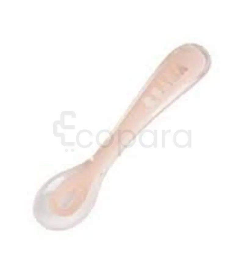 BEABA CUILLERE 2EME AGE SILICONE PINK REFERENCE 913425