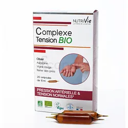 NUTRIVIE COMPLEXE TENSION BIO 15ML BOITE DE 20 AMPOULES