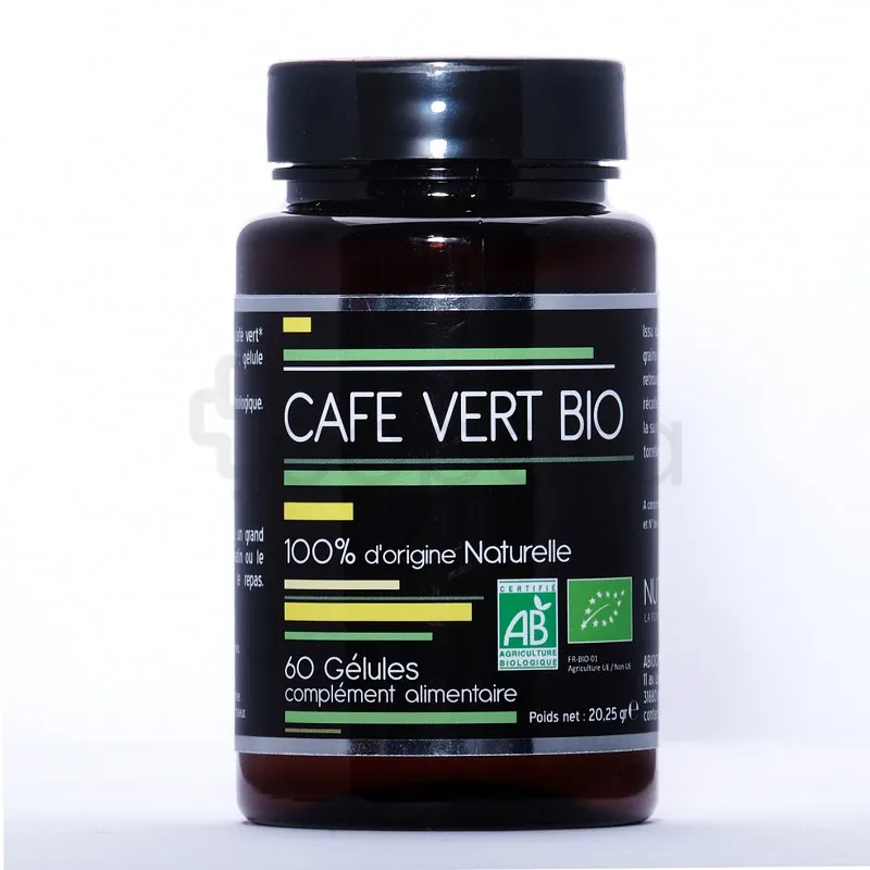 NUTRIVIE CAFE VERT BIO BOITE DE 60 GELULES