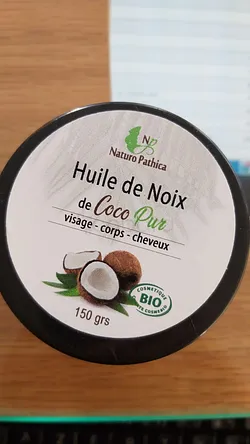 NATURO PATHICA HUILE DE COCO PUR POT 150G