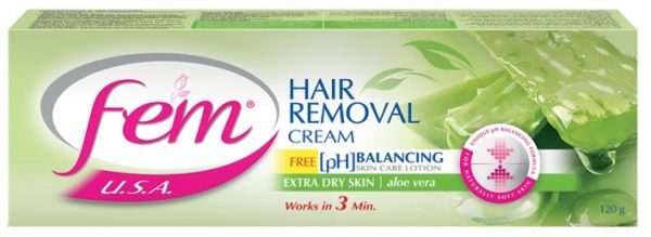 FEM HAIR REMOVAL CREAM CRÈME DÉPILATOIRE 120G