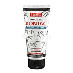 BEAUTY FORMULAS EXFOLIATING KONJAC FACIAL CLEANSER 100ML