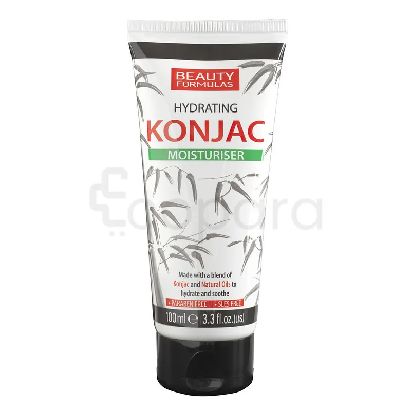 BEAUTY FORMULAS HYDRATING KONJAC MOISTURISER 100ML