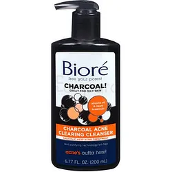 BIORÉ CHARCOAL CLEARING CLEANSER 200ML