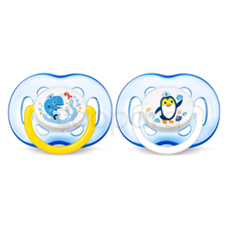 AVENT SUCETTES ORTHODONTIQUES AEREES +18MOIS BOITE DE 2 REFERENCE SCF186/25