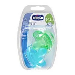 CHICCO SUCETTES PHYSIO SOFT 6-12MOIS BOITE DE 2 REFERENCE 002732
