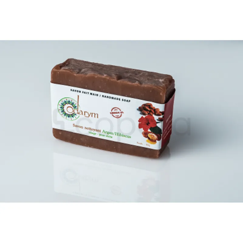 ODARYM SAVON NETTOYANT ARGAN ET HIBISCUS 90G