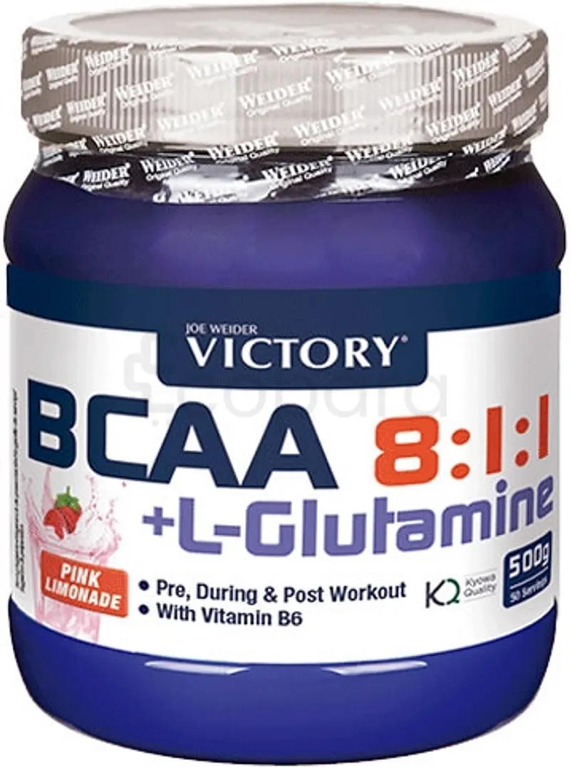 VICTORY BCAA +L-GLUTAMINE PINK LIMONADE 500G