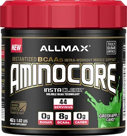 ALLMAX BCAAS AMINOCORE GREEN APPLE CANDY 462G