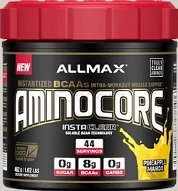 ALLMAX BCAAS AMINOCORE PINEAPPLE MANGO 462G